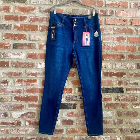 Simple Society: Women's hi-rise curvy skinny jeans, NWT, size 17/33. - Picture 1 of 15